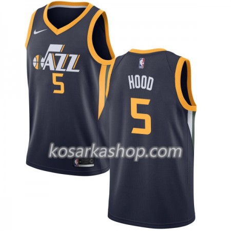 Dres Utah Jazz Rodney Hood 5 Nike 2017-18 Navy Swingman